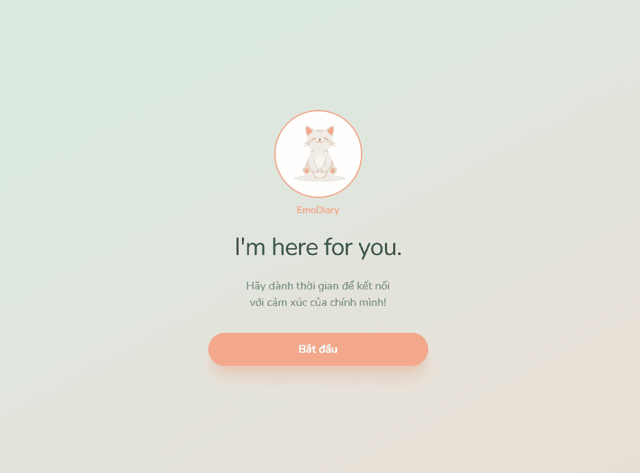 EmoDiary - Web App Ghi chú cảm xúc